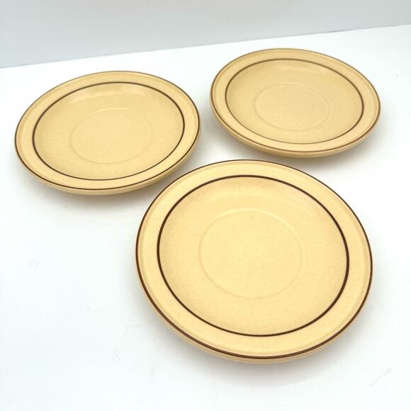 Pfaltzgraff Village Vintage 70s Set of 3 Small Plates - Picture 2 of 6